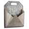 Galvanized Metal & Wood Envelope Wall Organizer
